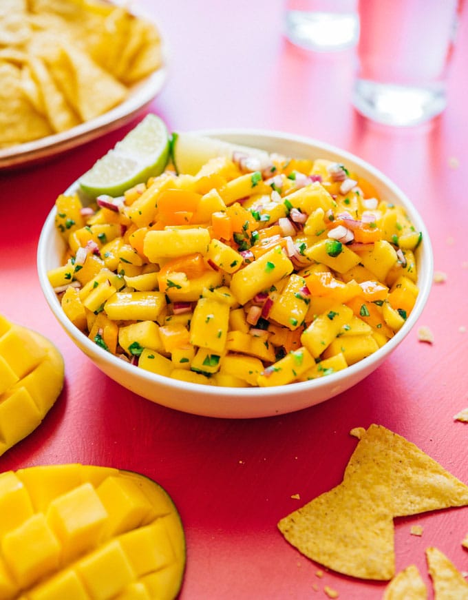 Easy Mango Salsa Recipe Live Eat Learn