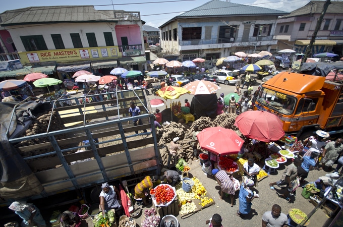 Makola Market Accra, Ghana