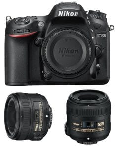 Nikon d7200 and lenses
