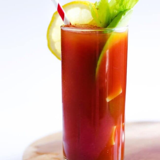 Bloody Mary with Avocado