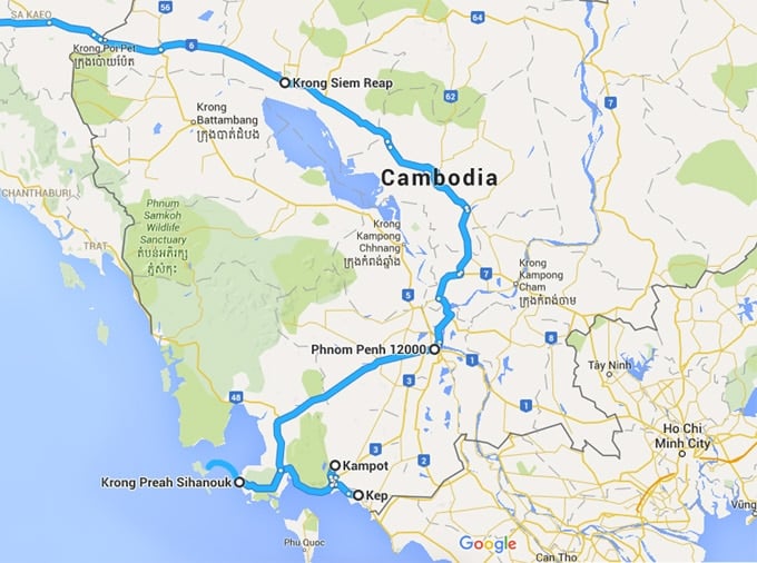 Travel in Cambodia