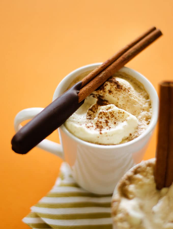 Chocolate-Coated Cinnamon Stick Coffee Stirrers Recipe
