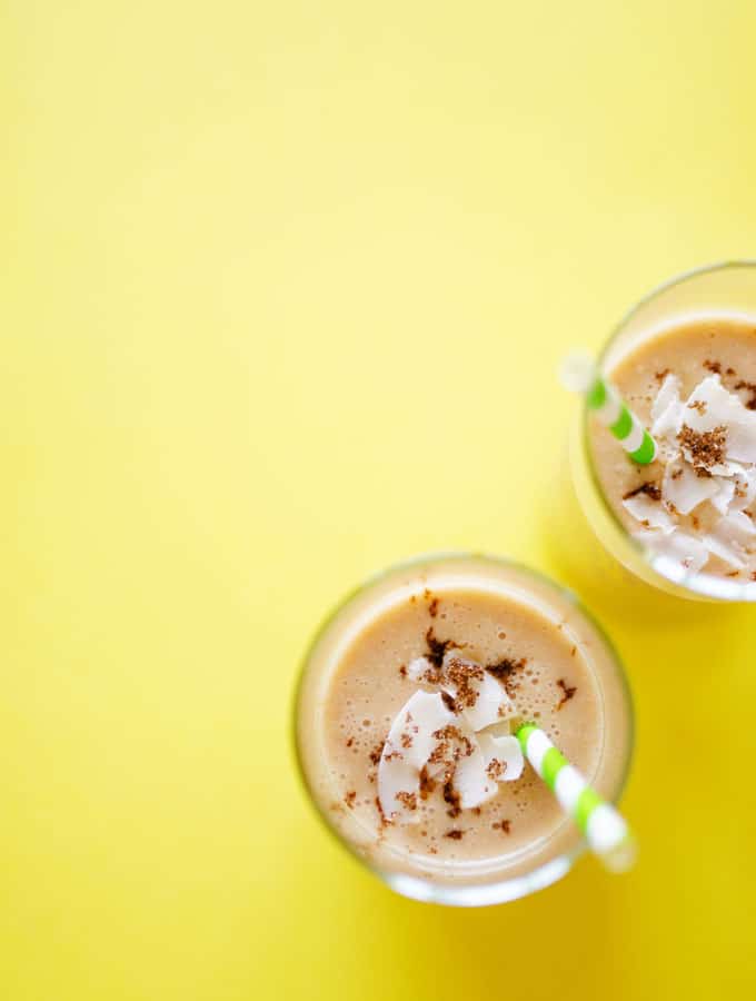 Not So Tropical Coconut Smoothie