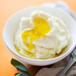 Brown Butter and Sage Fluffy Mashed Cauliflower