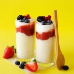 This homemade Dutch Vla-Flip is a healthy take on the classic Dutch custard, vla! With creamy custard, a dash of yogurt, and a bit of jam, these are as tasty as they are easy to make!