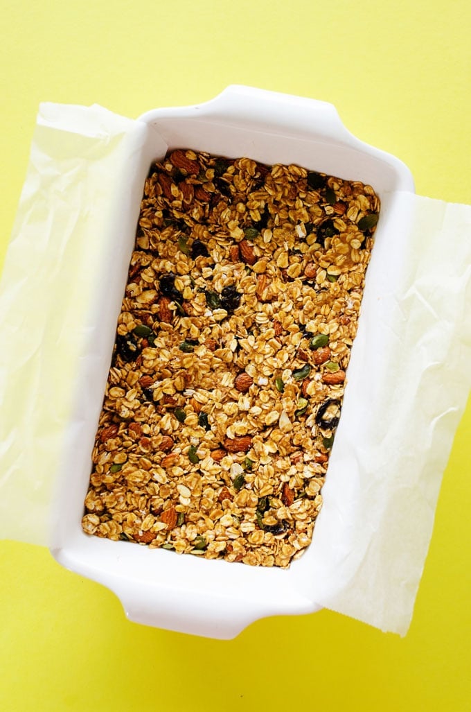 These Black pepper Cherry Granola Bars are a simple, healthy snack for bringing on the go to your summer adventures!