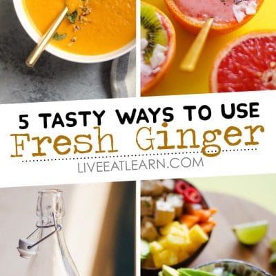 5 Vegetarian Ways to Use Fresh Ginger