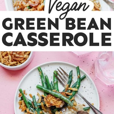 Easy Vegan Green Bean Casserole | Live Eat Learn
