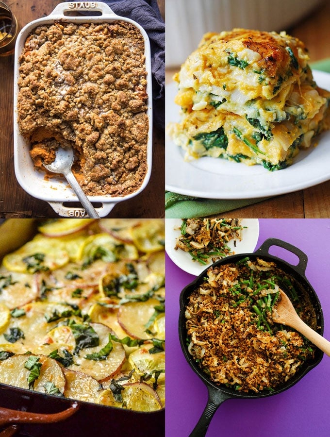 The superheroes of busy weeknights, the staples of holiday feasts, the one pan wonders...here are 8 vegetarian Thanksgiving casserole recipes!