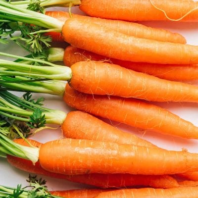 Close up photo of carrots