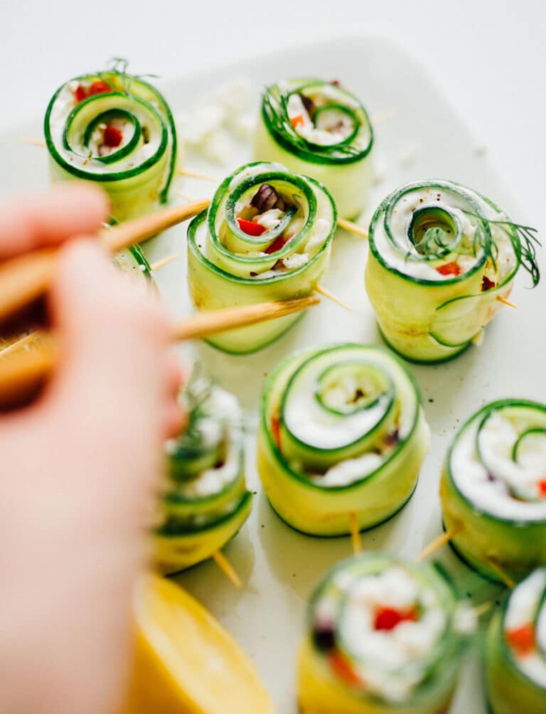 10-Minute Greek Sushi Rolls | Live Eat Learn