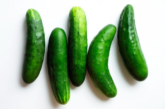 It's cucumber week here on Live Eat Learn! Here is everything you need to know about seasonality, variations, and nutrition of these tasty summer gourds.