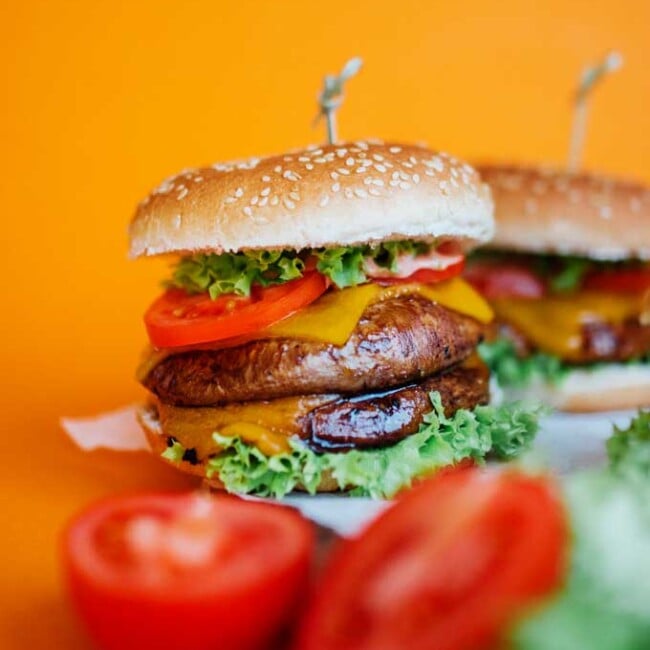 The Best Portobello Mushroom Burgers Recipe Live Eat Learn