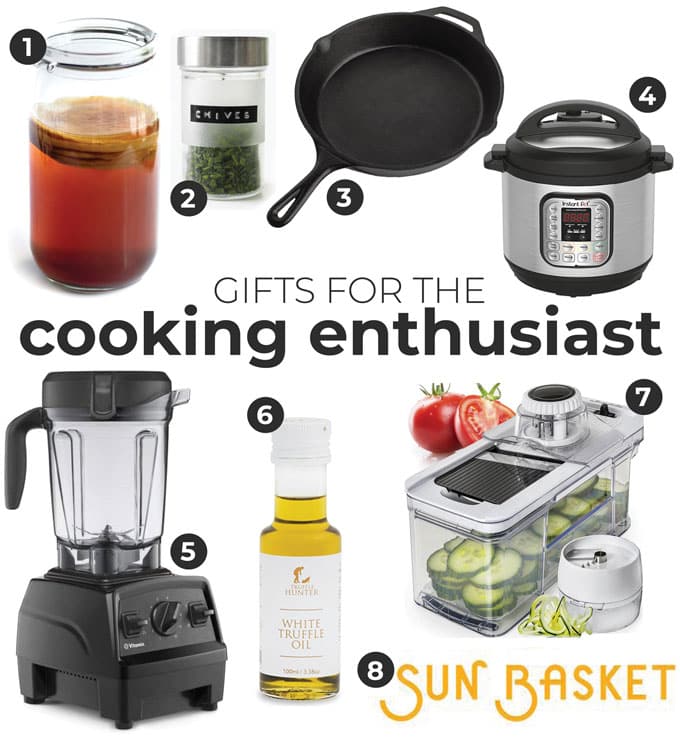 Gift ideas for people who love cooking food