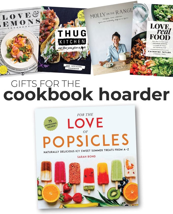 Gift ideas for cookbook hoarders