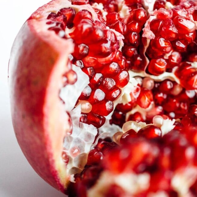 Everything you need to know about pomegranate. How to choose the perfect pomegranate, how seed it, how to store it, and more. Pom appetit!