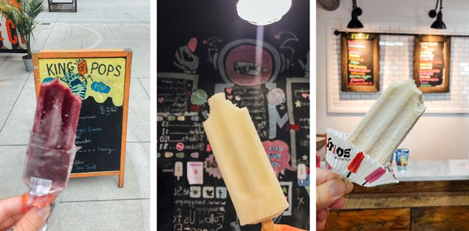 Pictures of popsicles at popsicle shops