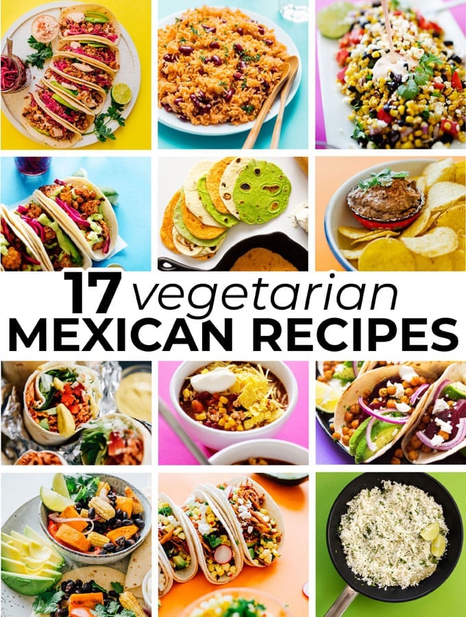 17 of our favorite vegetarian Mexican recipes to bring to your Cinco de Mayo dinner party, including everything from plant-based tacos to protein-packed bean dip.