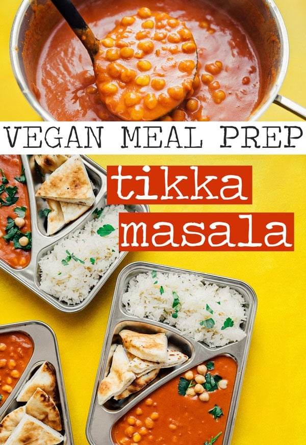 Chickpea Tikka Masala Meal Prep | Live Eat Learn