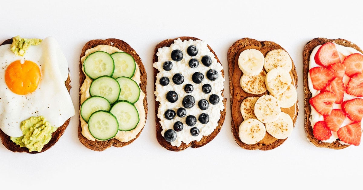 ideologi Stipendium Nemlig How To Create Healthy Toast Toppings | Live Eat Learn
