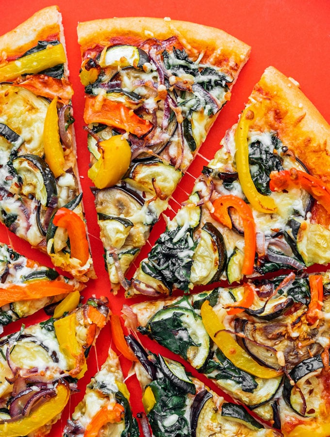 Classic Veggie Pizza Recipe Live Learn