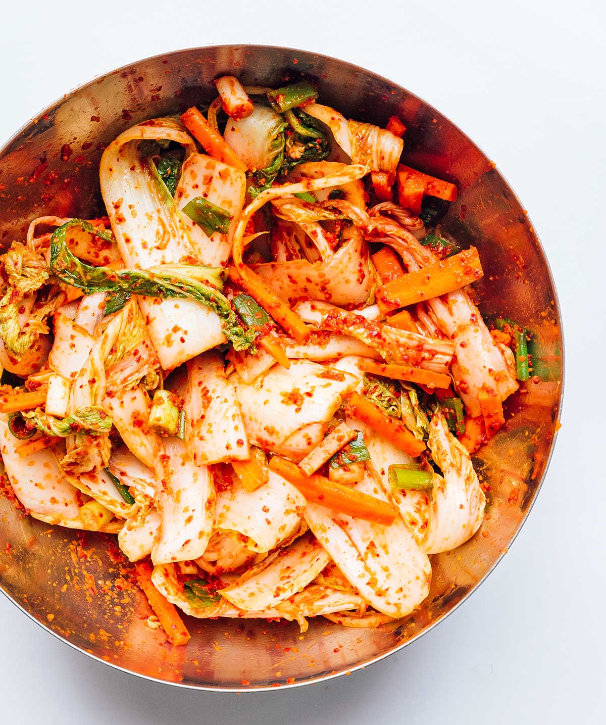 Kimchi in a bowl