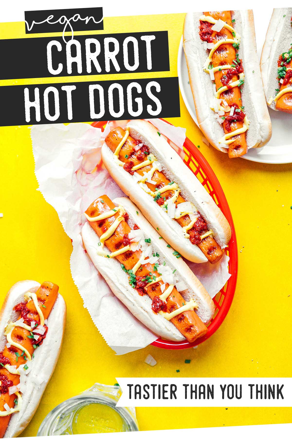 Vegan Carrot Hot Dogs | Live Eat Learn