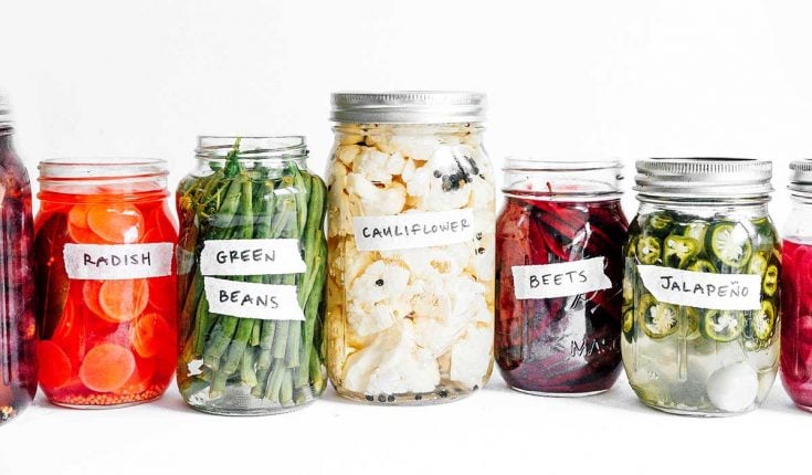 storing pickled vegetables