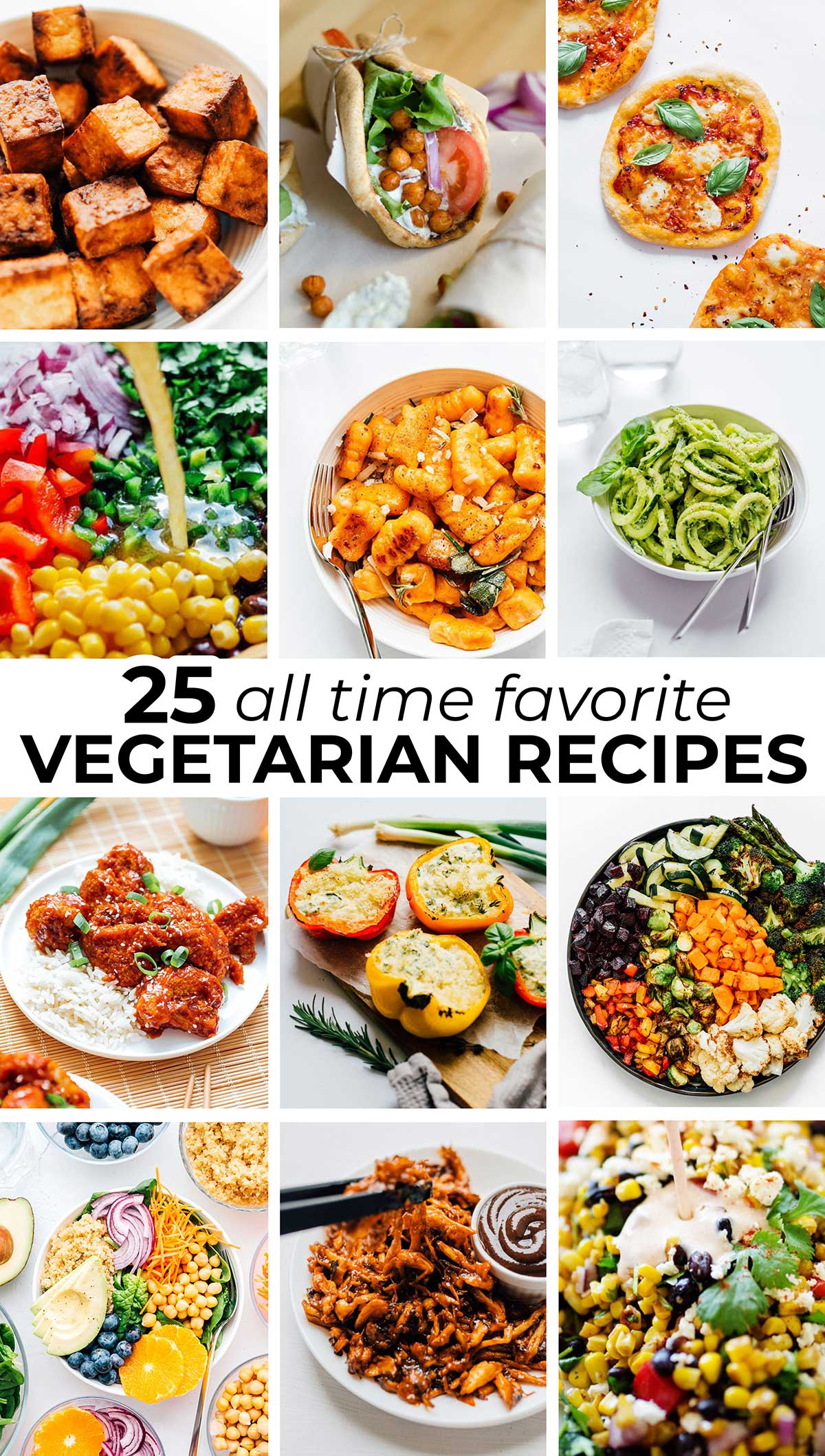 25 All-Time Favorite Vegetarian Recipes | Live Eat Learn