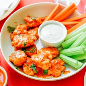 Serve: Toss wings in your wing sauce and serve warm.