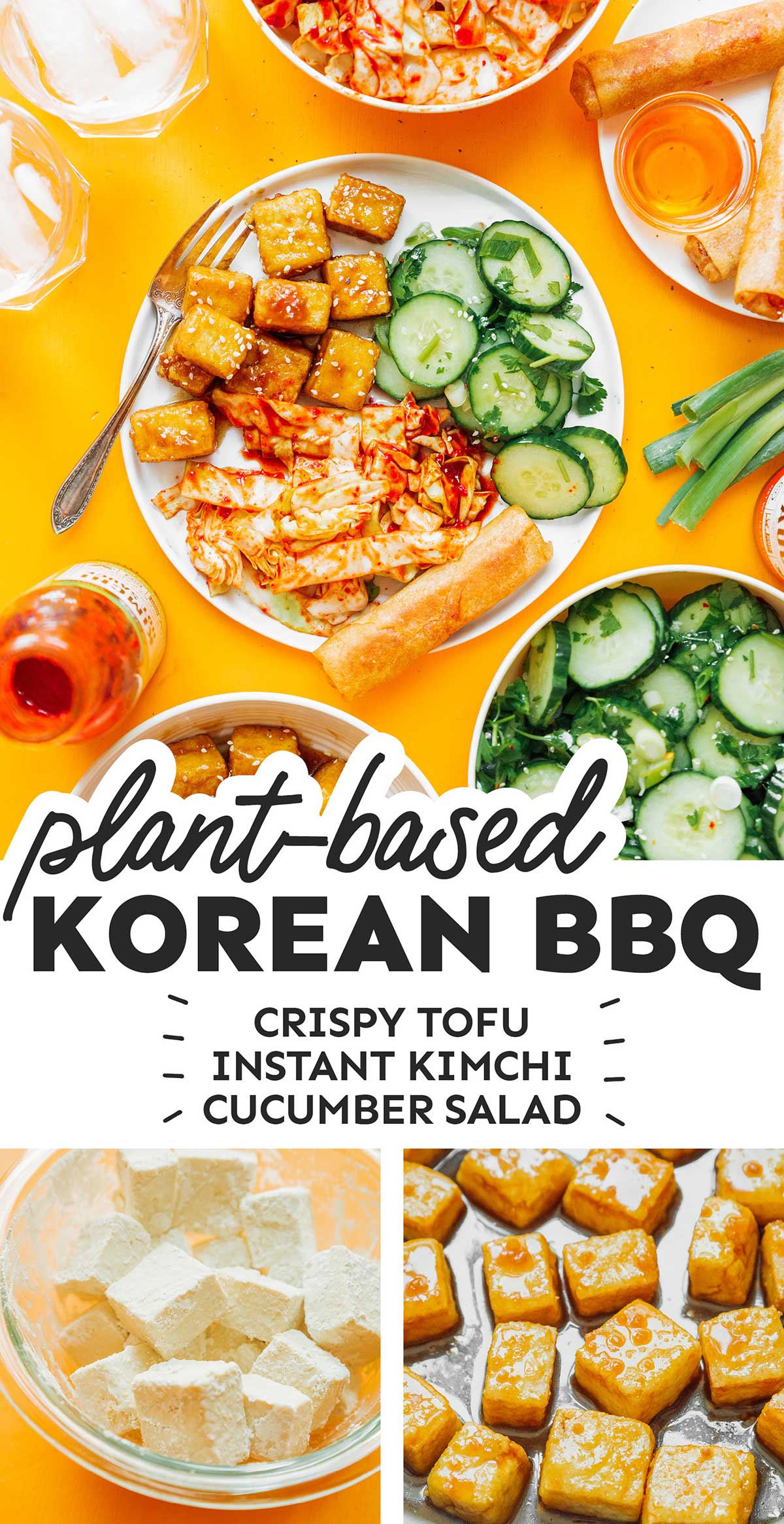 Vegan Korean BBQ (4 Courses, 45 Minutes) Live Eat Learn