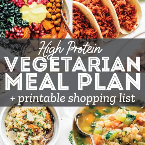 20+ Free Weekly Vegetarian Meal Plans | Live Eat Learn