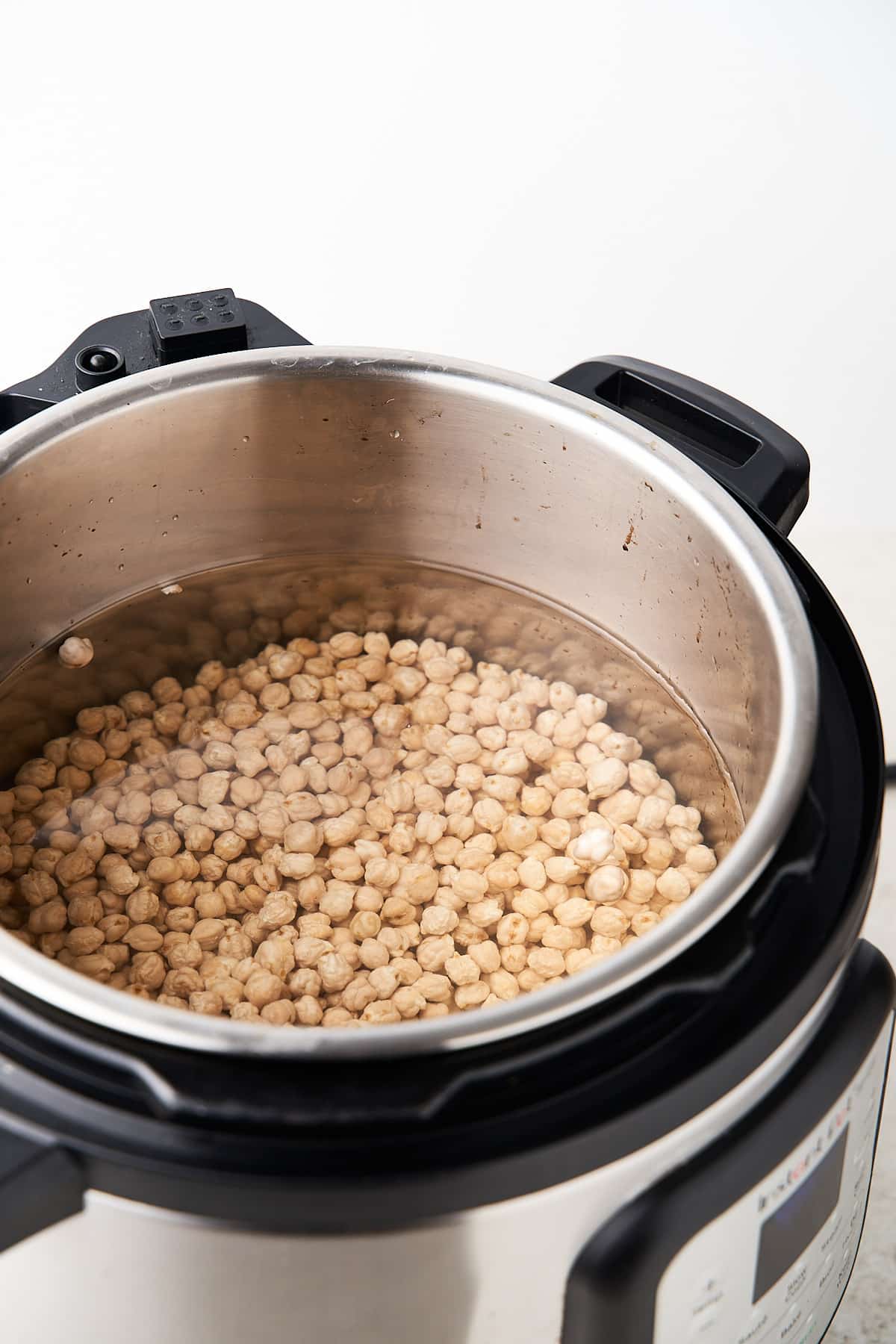 Chickpeas in an Instant Pot.