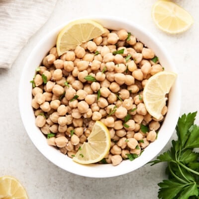 How to cook chickpeas.