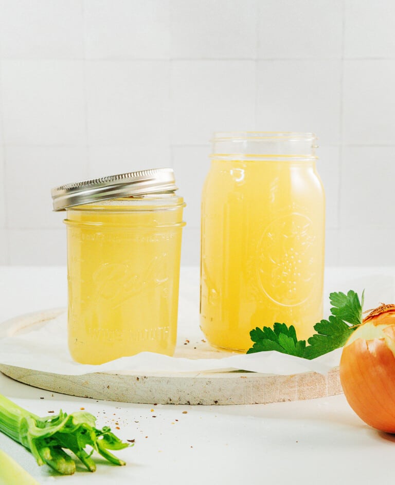 How To Make Vegetable Broth (Fresh Or From Scraps) | Live Eat Learn