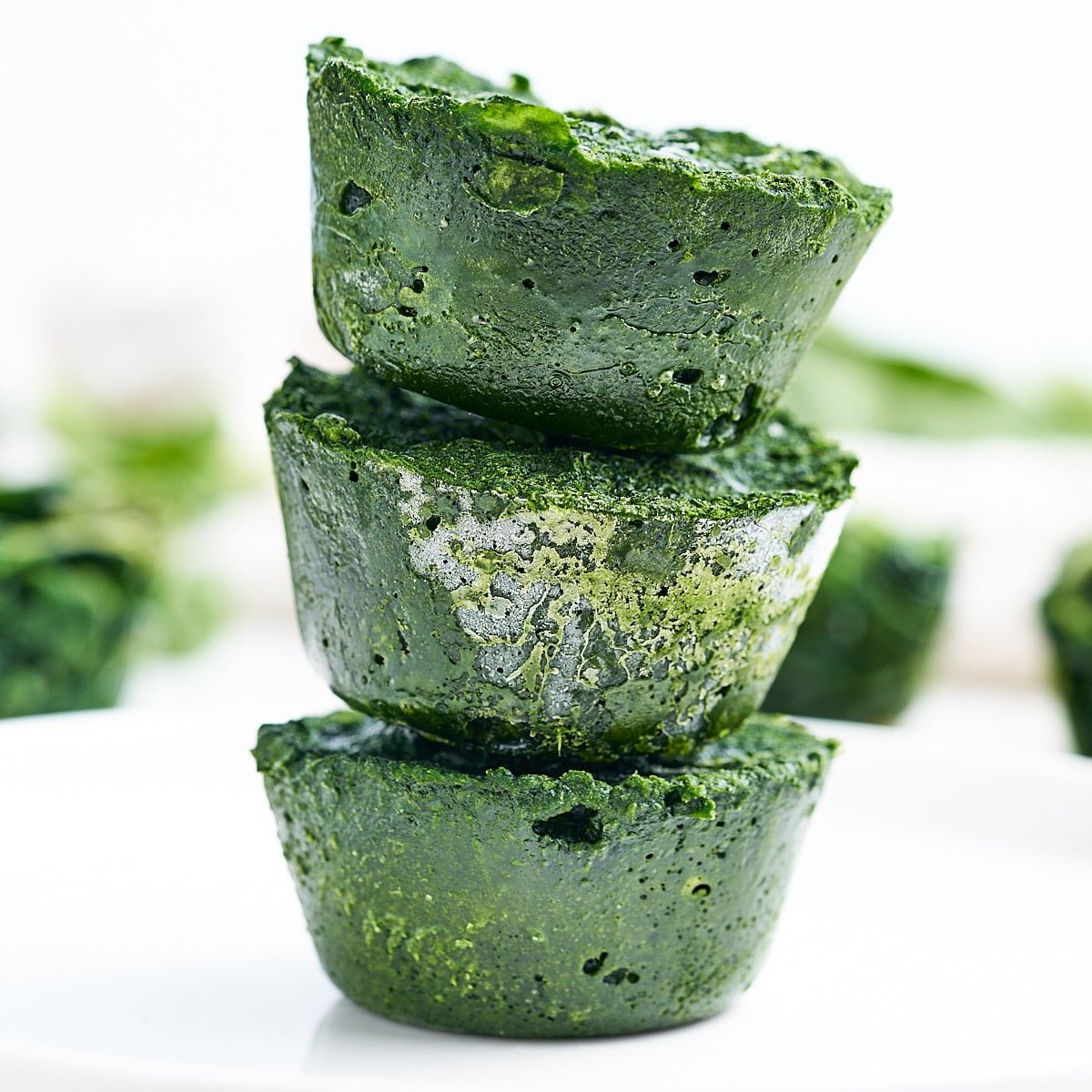 How to freeze spinach.