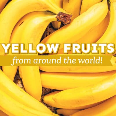 Collage that says "yellow fruits"