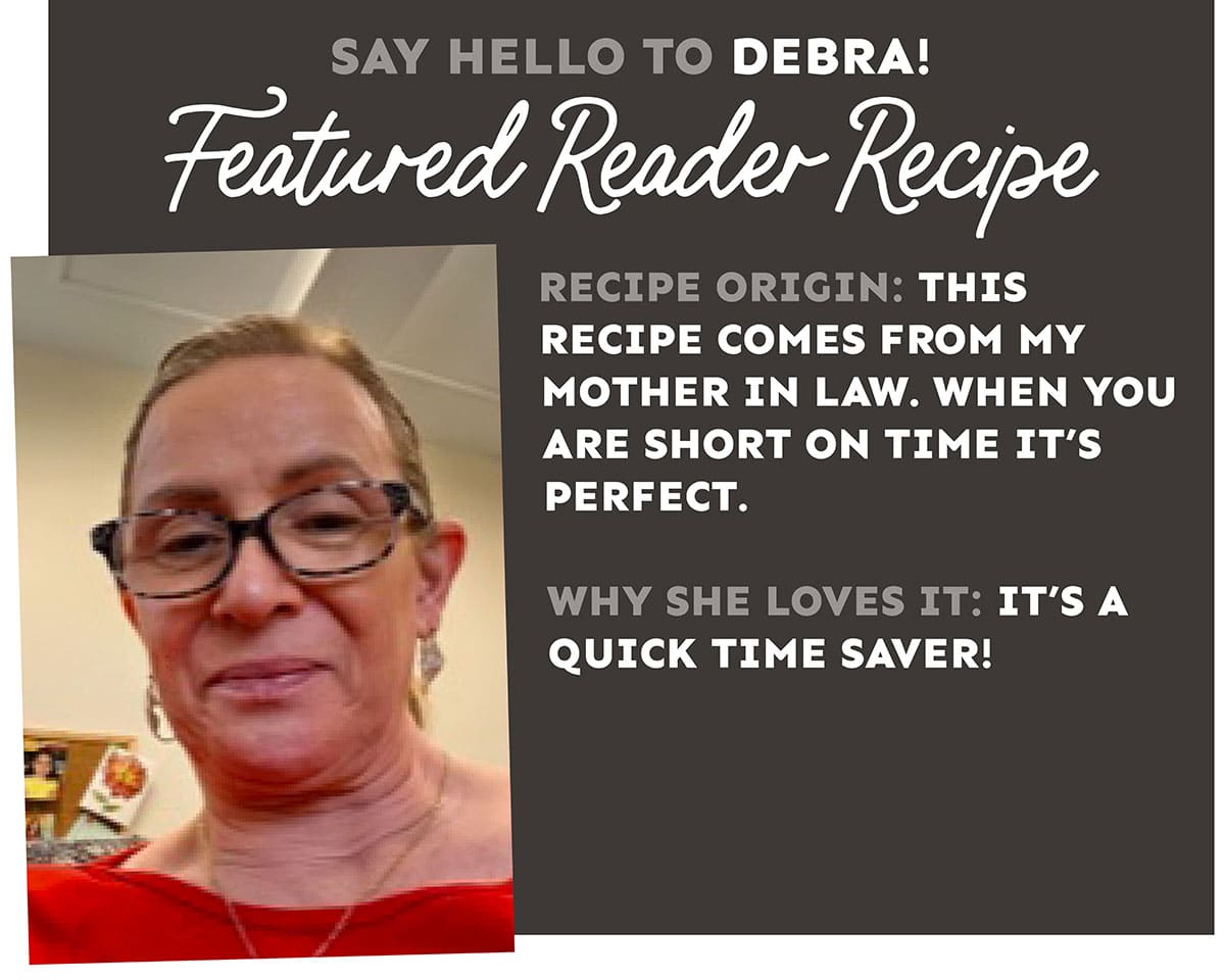 Collage for featured reader recipe.