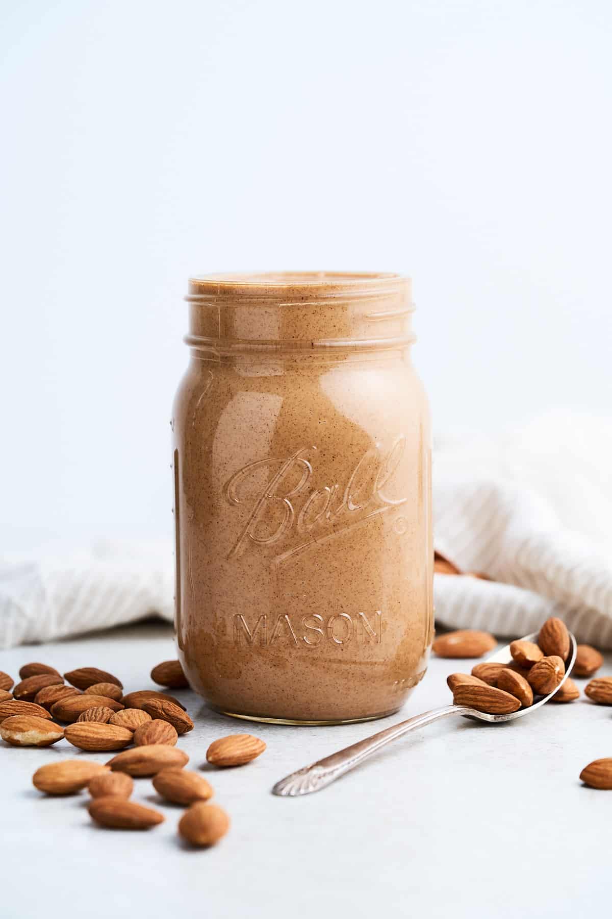 How to make almond butter.