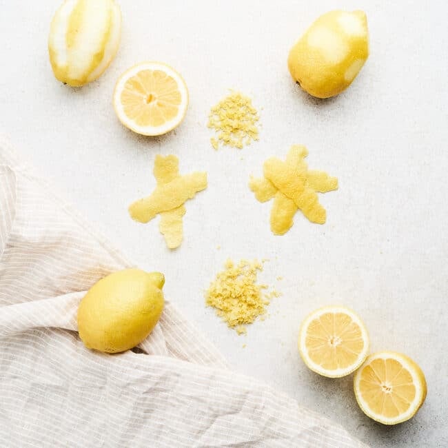 How to zest a lemon.