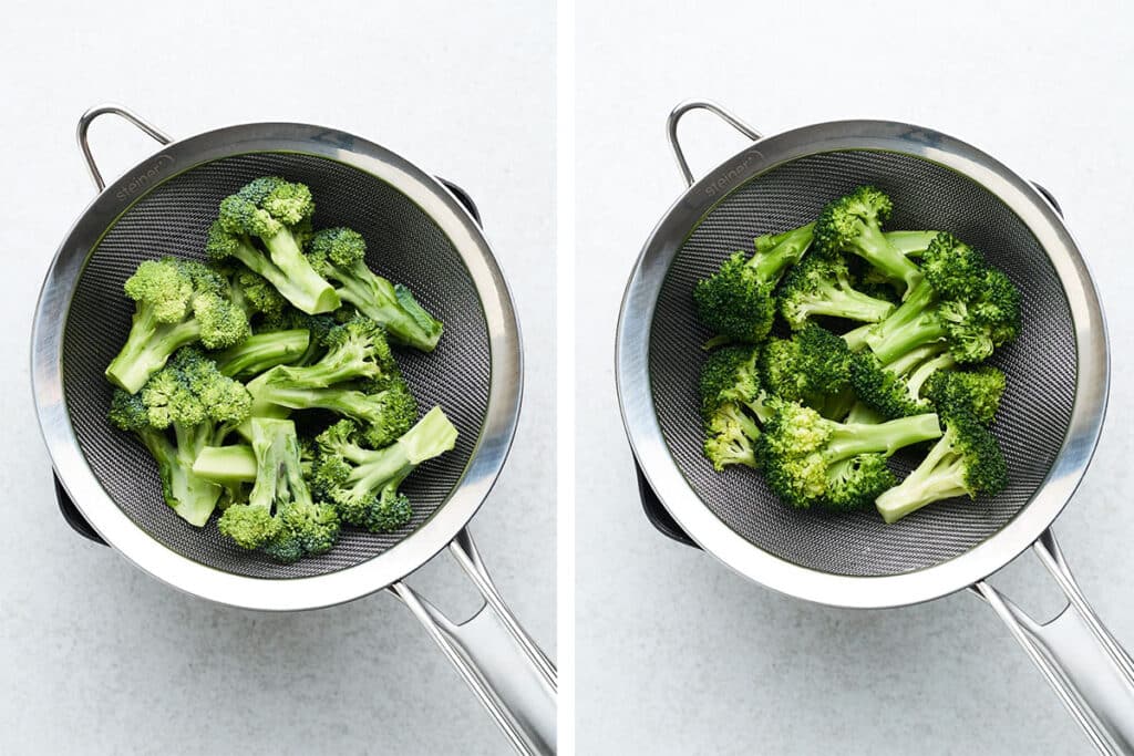 How to steam broccoli.