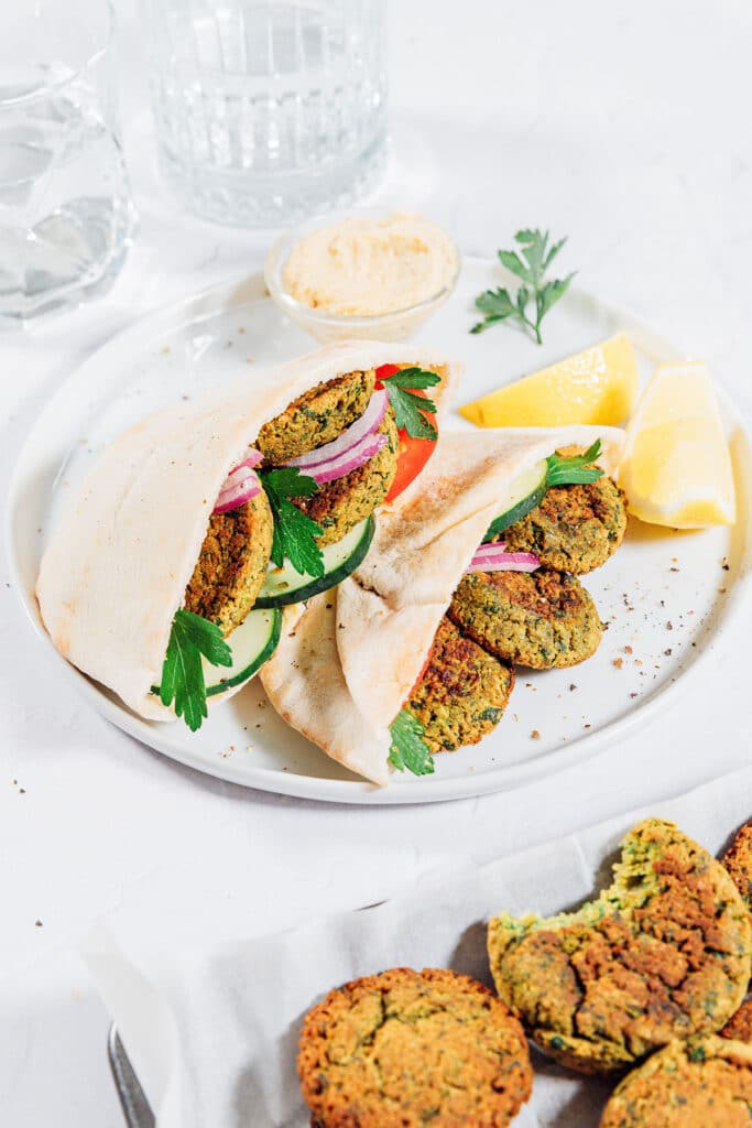 Baked Falafel With Canned Chickpeas AOSA Baked Falafel With Canned Chickpeas AOSA