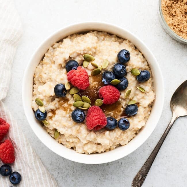 How to cook steel cut oats.