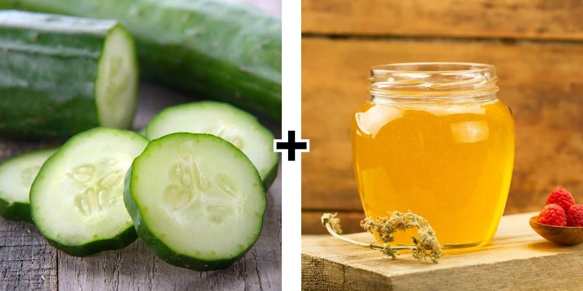 cucumber and honey.