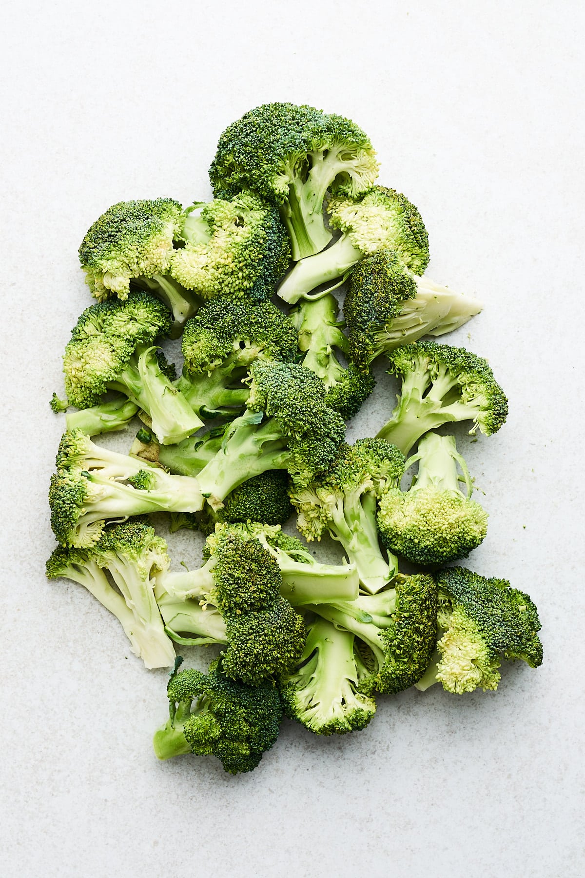 Broccoli florets.