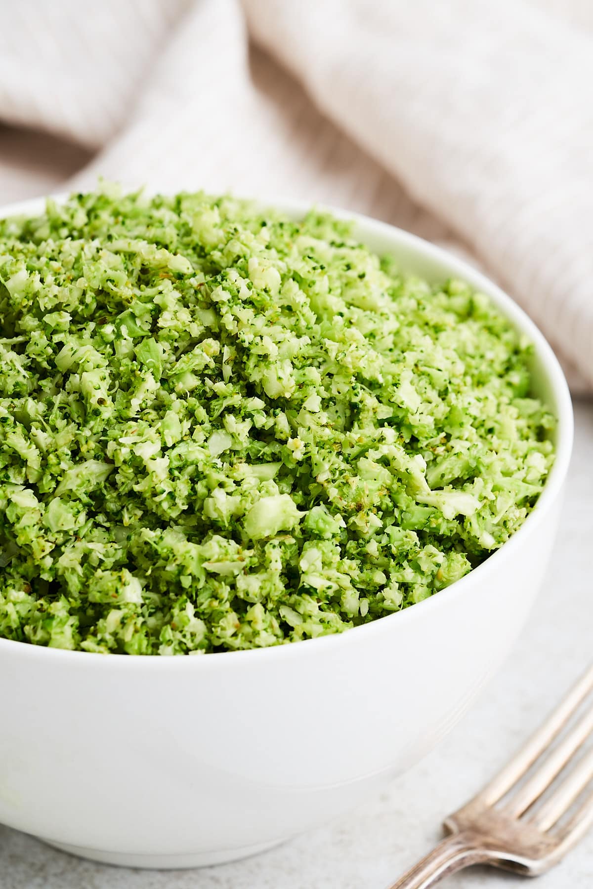 How to make broccoli rice.