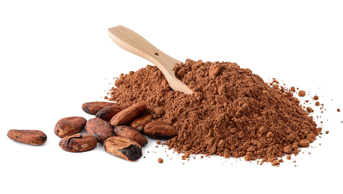 Cacao powder.
