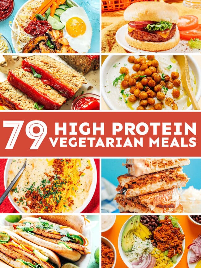 79 High Protein Vegetarian Meals (Includes Grams Per Serving) | Live ...
