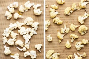 Roasted cauliflower.