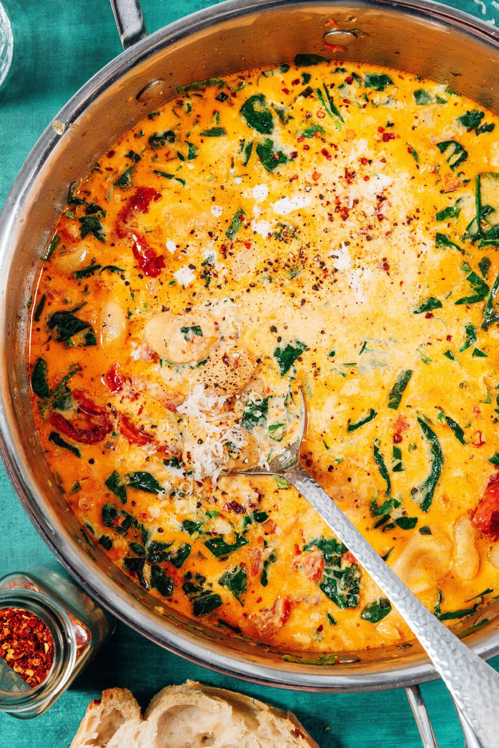 Marry Me Butter Beans (With Creamy Tuscan Sauce) | Live Eat Learn